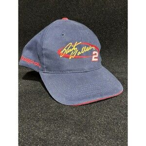 Vintage Rusty Wallace #2 Strapback Hat Cap Snap-On Nascar Chase Authentics